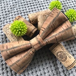Unique Cork Bow Tie
